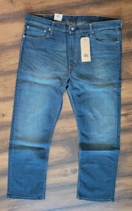 Levi’s 513 Slim Straight Stretch 38 X 30 Jeans Slim Through Thigh New With Tag - Picture 1 of 6