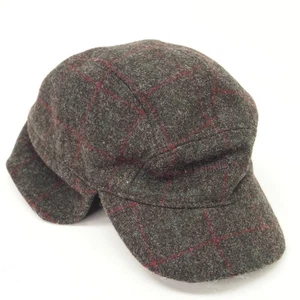 LL Bean Malone Lana Maine Guía Gorra Orejeras, Patrón Edredón Forrado - Imagen 1 de 9