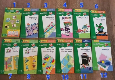 15 MiniLuk Learning Workbooks - Exc Condition - K-2, Adult - Image 1 of 4