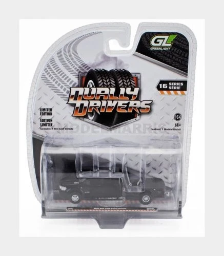 GREENLIGHT 46160F DODGE - RAM 3500 TRUCK 2023 - BLACK - 1/64 - Immagine 1 di 1