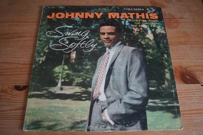 JOHNNY MATHIS SWING SOFTLY LP AMERICAIN 1958 - Photo 1/3