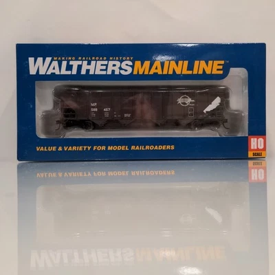 Walthers HO 910-1960 50’ 100-Ton 4-Bay Hopper Missouri Pacific LN MP 588457 - Image 1 of 2