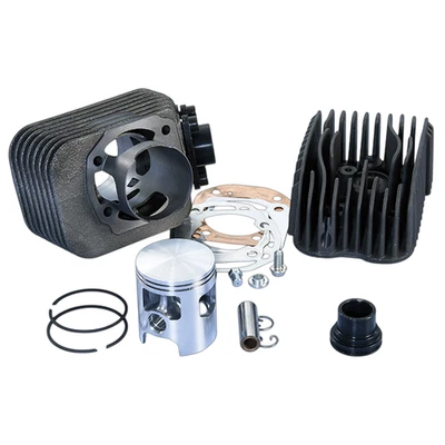 KIT CILINDRO GRUPPO TERMICO Ø47 SP12 140.0136 POLINI PIAGGIO CIAO BOXER SI 50 - Immagine 1 di 2