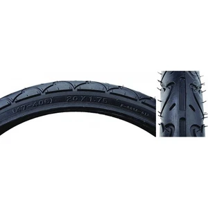Sunlite Freestyle PC 20 x 1.75 Clincher Wire 40 Black/Black Reflective BMX Bike - Picture 1 of 1