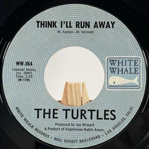 THE TURTLES 45 RPM THINK I'LL RUN AWAY / ME ABOUT YOU—VG+ - Picture 1 of 6