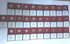 USA Amerikas erste Medaillen Lot 28 American Revolution Bicentennials Geschenk  - Bild 1 von 6