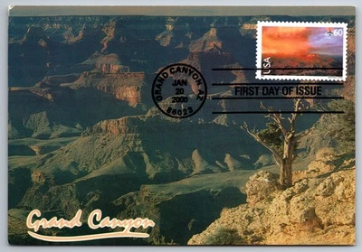 #C135 Grand Canyon Airmail FDC Maxi Card - Image 1 of 2