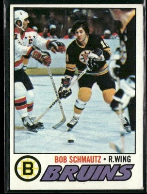 1977-78 Topps Bobby Schmautz #59 Boston Bruins - Image 1 of 2