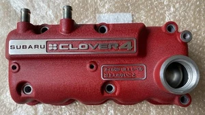 Subaru Sambar KS3 KS4 KV3 KV4 Valve Cover 2 VENT Wrinkle Paint RED Used JDM - Picture 1 of 18