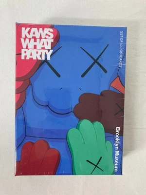 KAWS:WHAT PARTY Postcard Print Set of 10 Art Goods - Image 1 of 4