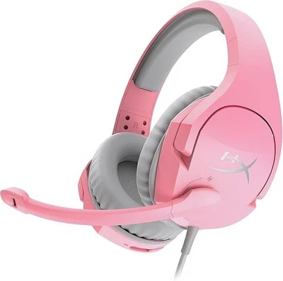 HyperX Cloud Stinger Pink Gaming Headset HHSS1X-AX-PK/G PC/PS4 Compatible - Image 1 of 4
