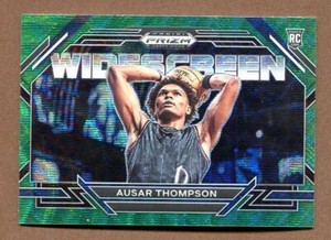 Amen Thompson 2023 Prizm Draft Picks Widescreen Prizms Green Wave RC #12