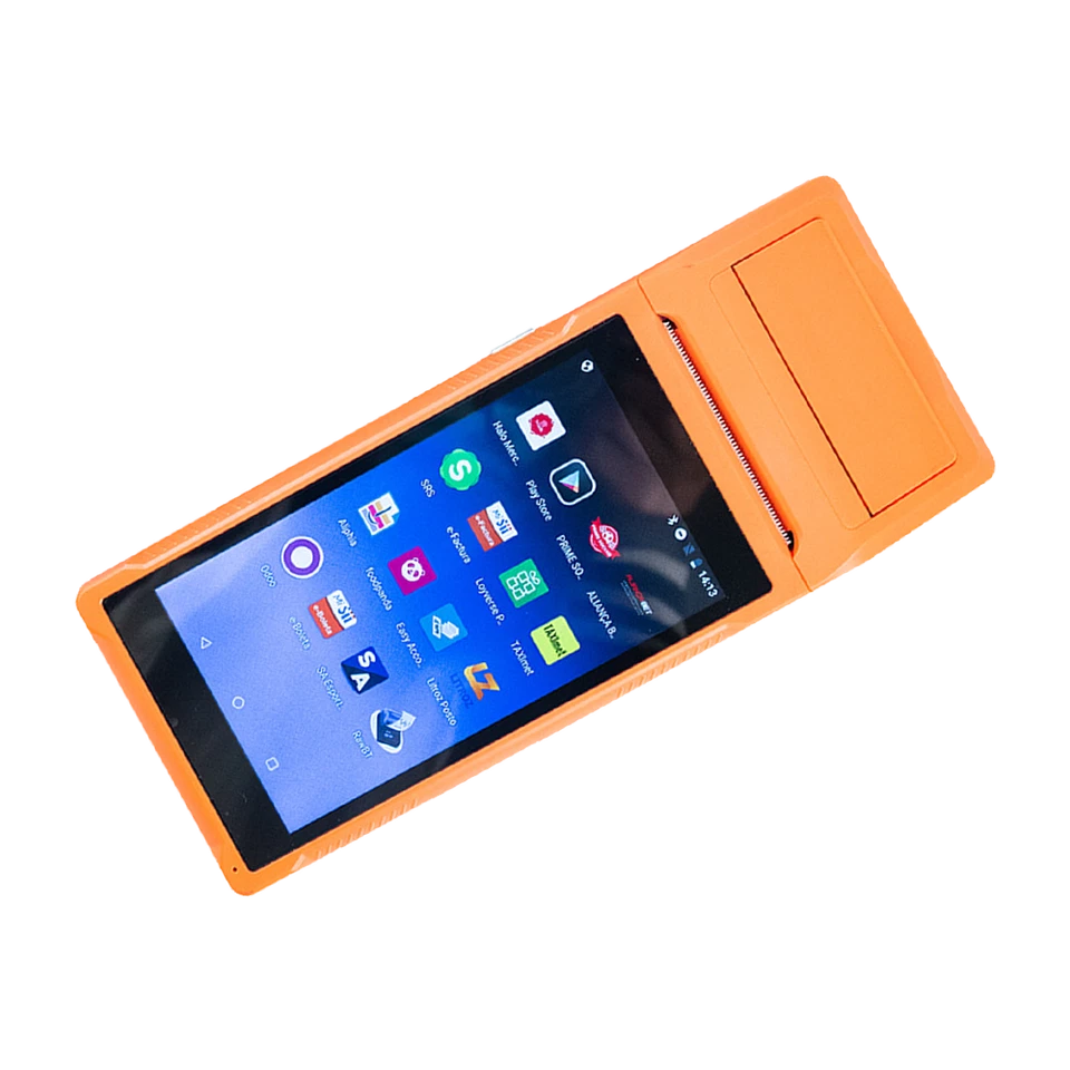 Handheld PDA Printer Smart POS Terminal Wireless Receipt Printer Android US - Image 1 of 4