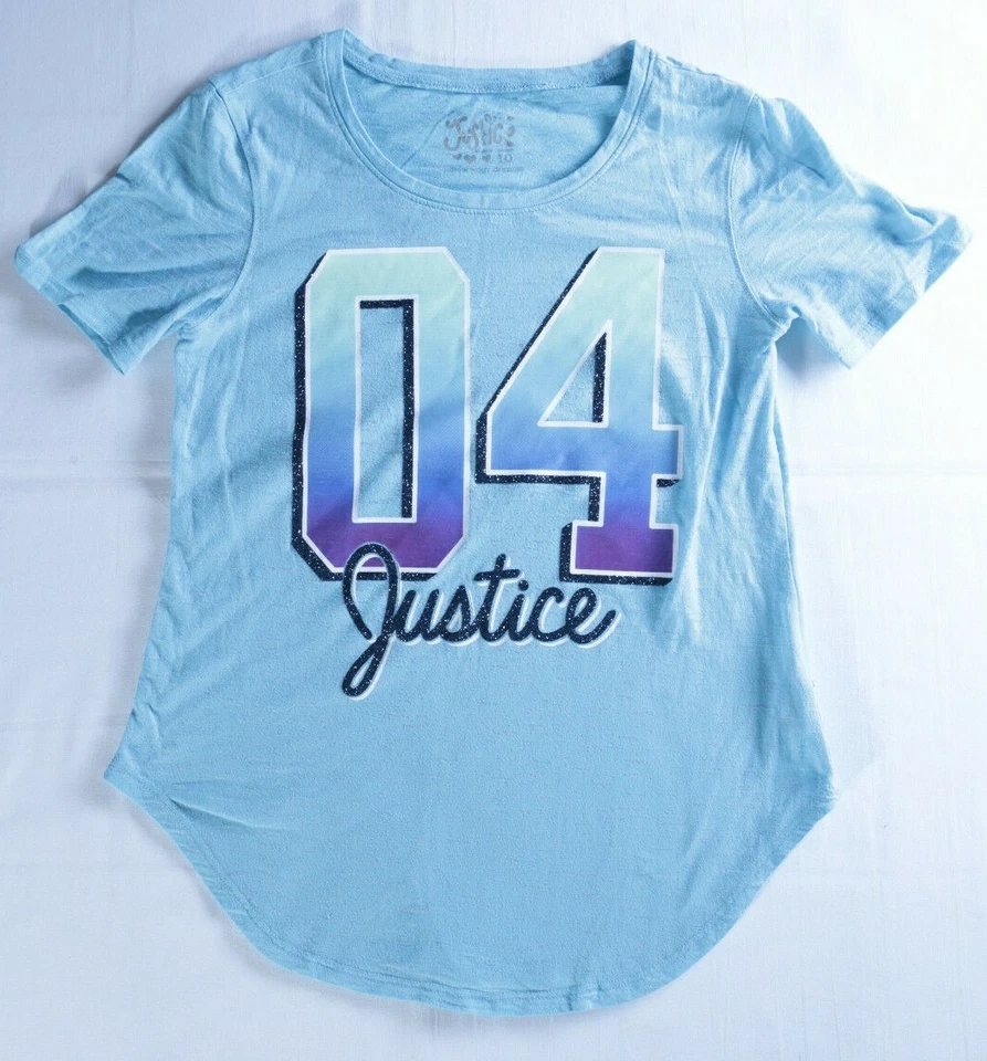 Camiseta Justice Kids Talla 10 Manga Corta 04 Gráfico JUSTICIA Foto 1 de 4