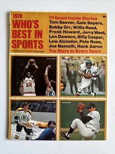 Who's Best in Sports 1970 por la revista Sport - Willis Reed Gale Sayers Tom Seaver - Imagen 1 de 12