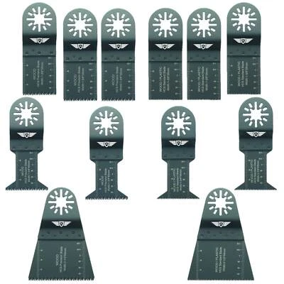 12 MIX MULTITOOL KLINGEN FÜR FEIN MULTIMASTER BOSCH PMF 180 190 250 GOP 250 300 - Bild 1 von 4