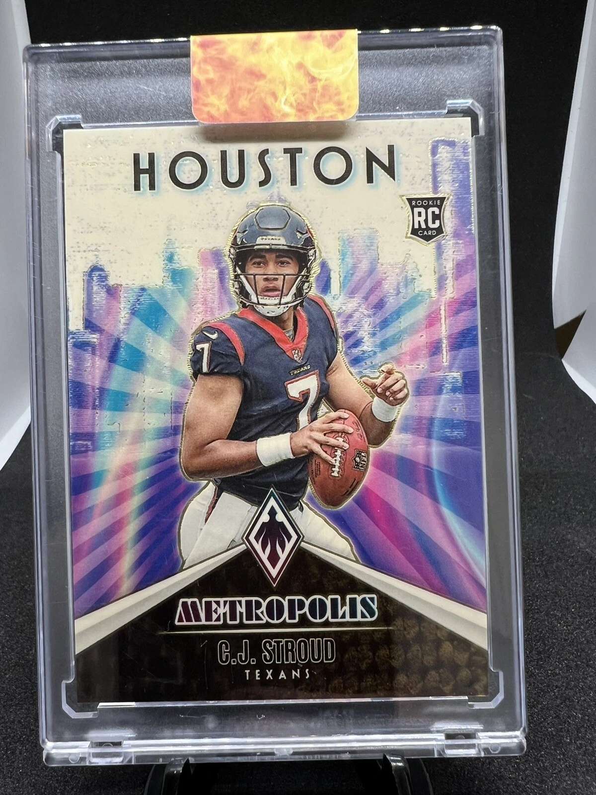 2023 Panini Phoenix Metropolis CJ Stroud RC Houston Texans Rare Case Hit