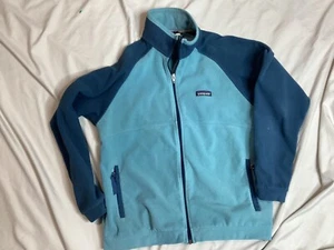 Patagonia Fleece Jacket XL 14 Blue - Picture 1 of 8