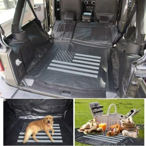 Waterproof Rear Seat Pet Cover for Jeep Wrangler JKU 2011-17 Trunk Liner Dog Mat - Picture 1 of 3