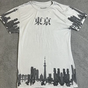 Fresh Laundry Shirt Adult Small Tokyo Japan White 2 Side Graphic All Over Print - Picture 1 of 24