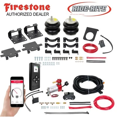 Compresor de aire inalámbrico Firestone Ride Bags para Silverado Sierra HD 11-25 Foto 1 de 4