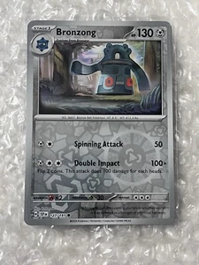 Pokémon TCG Bronzong 127/191 Sv08: Surging Sparks Reverse Holo NM - Picture 1 of 2