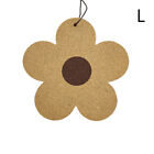 Flower Hanging Cute Coasters For Drinks Set Cork Coasters For Coffee Tea Cup Mat
