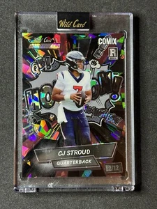 2023 Wild Card ALUMINATION 12/12 CJ Stroud Rookie RC COMIX BLACK LABEL Texans - Bild 1 von 2