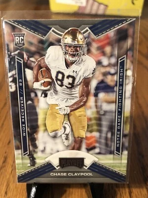 Chase Claypool 2020 Chronicles Draft Picks Playoff #15 Steelers Notre Dame RC - Image 1 of 2