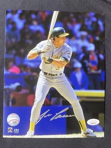 Jose Canseco Oakland A's Athletics 40/40 Signed Auto 8x10 Photo ~ JSA COA - Picture 1 of 5