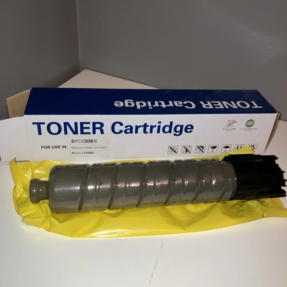 Ricoh SPC430BK Black Toner Cartridge - Image 1 of 3