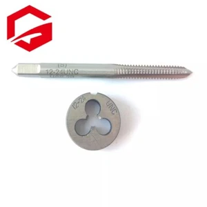 12-24 Tap and Die Set Threading HSS Right Hand Tap Die - Picture 1 of 5