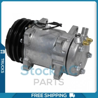 A/C Compressor for INTERNATIONAL 4400 / Volvo 244, 245, 740, 745, 760 QU - Image 1 of 4