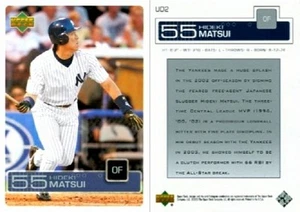 2003 Upper Deck Magazine #UD2 Hideki Matsui - New York Yankees - NEAR MINT-MINT - Picture 1 of 1