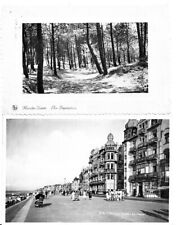Belgium, Knokke: Five historic picture postcards 1934/1940,