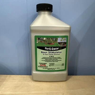 Estimulador de raíces Ferti-lome y solución de inicio de plantas 4-10-3 (32 oz) Foto 1 de 4