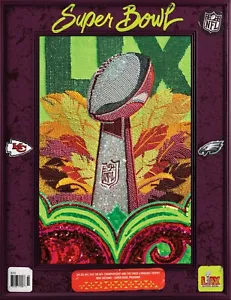 Super Bowl LIX 59 Programa Oficial del Juego Nacional Eagles Chiefs Kendrick Lamar - Imagen 1 de 2
