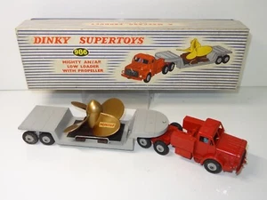 Dinky 986 MIGHTY ANTAR LOW LOADER & SCIMITAR PROPELLER - Picture 1 of 11