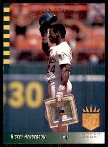 1993 SP Rickey Henderson Oakland Athletics #40