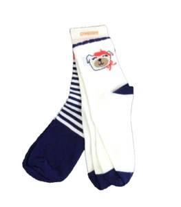 Gymboree Mod About Orange Ankle Socks 2 Pairs Size 3 & Up Girls Dog NWT - Picture 1 of 2