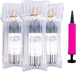11pcs Wine Bottle Protectors,Bubble Wrap Bags,Inflatable Column Packaging - Picture 1 of 12