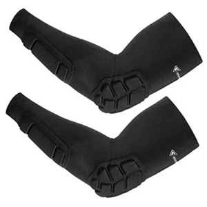 Padded Arm Sleeves 2 Pack, Elbow Forearm Crashproof Pads for Football Small - Picture 1 of 7