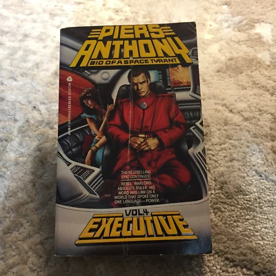 Executive Space Opera Paperback Book by Piers Anthony from Avon Books 1985 - Image 1 of 4