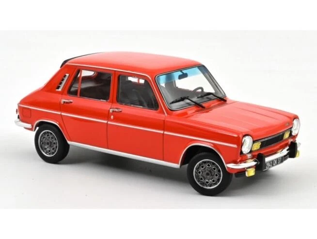 1/18 SIMCA 1100 TI 1974 SUMATRA RED NOREV 185755 - Immagine 1 di 1