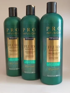 Tresemme Pro Infusion Fluid SMOOTH Silky & Supple Conditioner 3PK x 16.5 fl oz - Picture 1 of 1