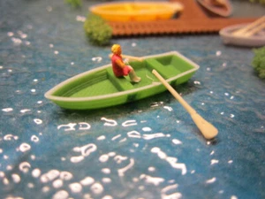 SP1221 Spur N Ruderboote groß 4 Stück - Bild 1 von 3