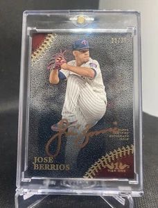 2018 Topps Tier 1 Jose Berrios Prime Performers Bronze Ink Auto SSP/25 PPA-JBE - Imagen 1 de 4