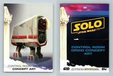 Control Room Droid Concept Art #94 Solo : A Star Wars Story 2018 Topps Card