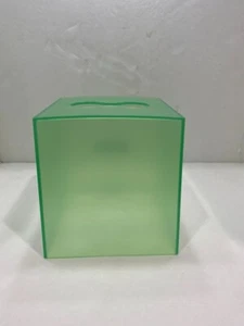 Acryl Stoffbox Abdeckung grün - Bild 1 von 3
