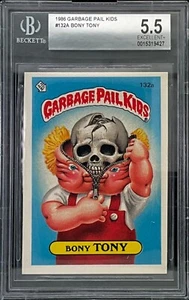 1986 Garbage Pail Kids Bony Tony 132a Beckett 5.5 - Picture 1 of 2